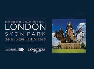 Longines Global Champions Tour London Tickets Equestrian