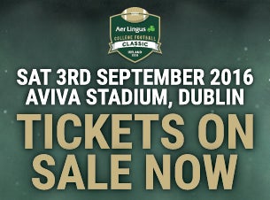 Aer Lingus College Football Classic Tickets Aer Lingus College Football Classic Tickets