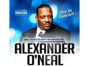 Alexander O'Neal Tickets Alexander O'Neal Tickets