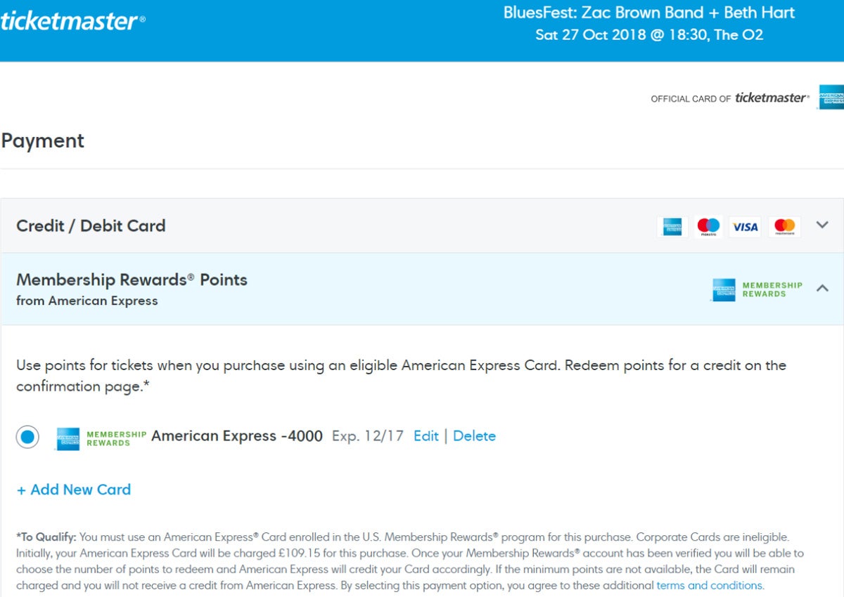 American Express Preferred Seating 10 Digit Customer ...