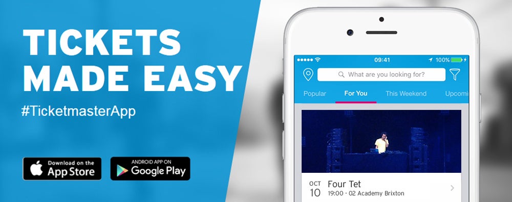 Ticketmaster on the App Store