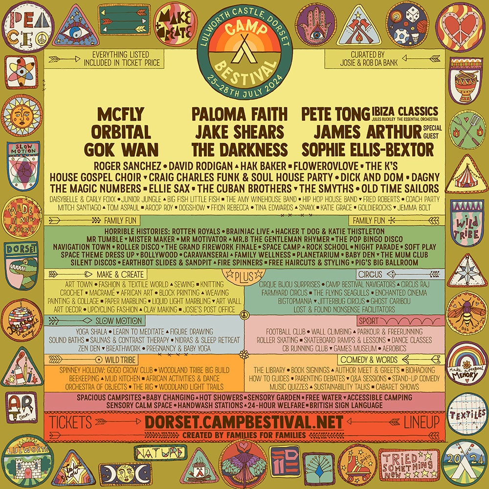 Camp Bestival Dorset 2024 Tickets Festival Line Up & Info