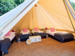 Gold Bell Tent for 4