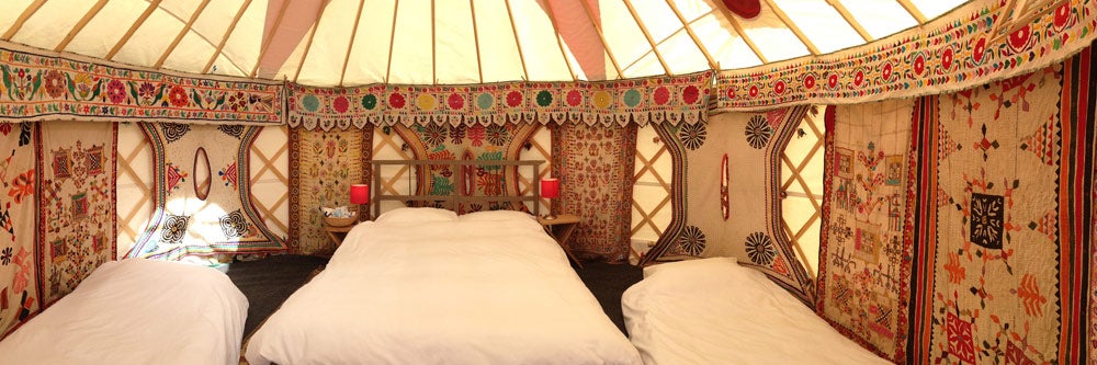 Luxury Yurt for 4