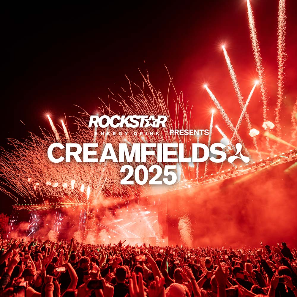 Rockstar Energy presents Creamfields 2025 Festival Line up & Info