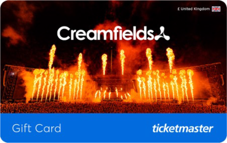 Gift Cards | Ticketmaster UK