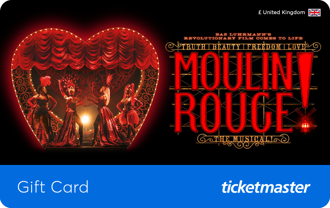 Moulin Rouge! The Musical Gift Card
