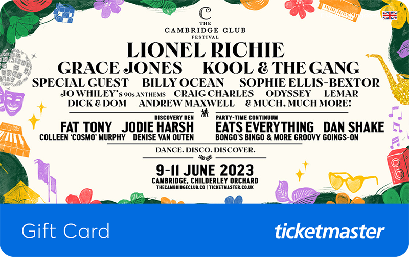 Gift Cards | Ticketmaster UK