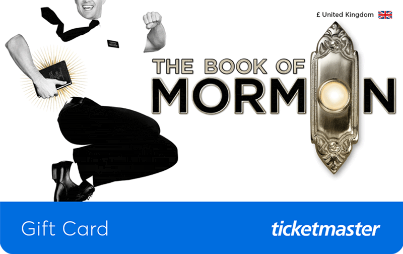 Thumbnail image The Book of Mormon man holding a book jumping and a door knob