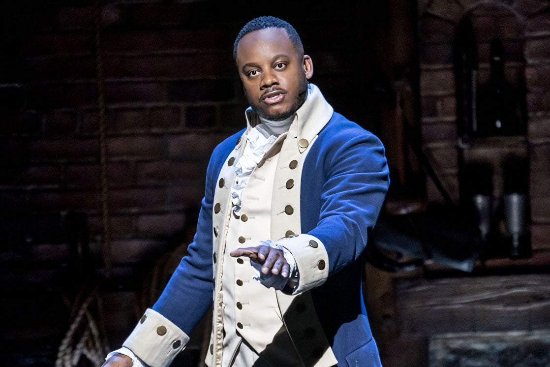 hamilton west end show times