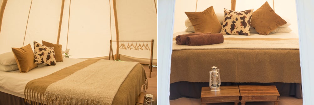 Latitude - Luxury Tipi for 2 or 4 Latitude - Luxury Tipi for 2 or 4