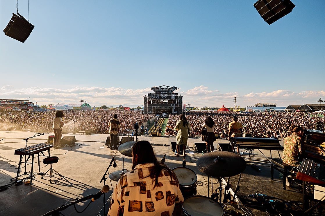 Mad Cool Festival Gallery view from stage