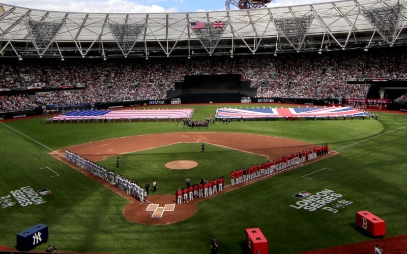 VCCP Media and CSM Sport  Entertainment launch a full 360 campaign marking  the return of the MLB Tour London Series 2023  VCCP London