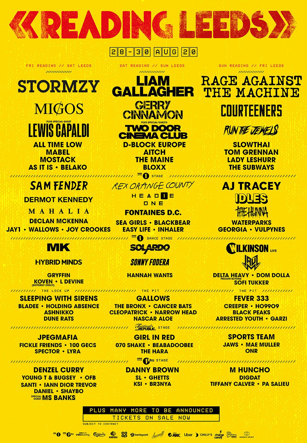 Reading Festival 2024 Lineup Times Lark Sharla