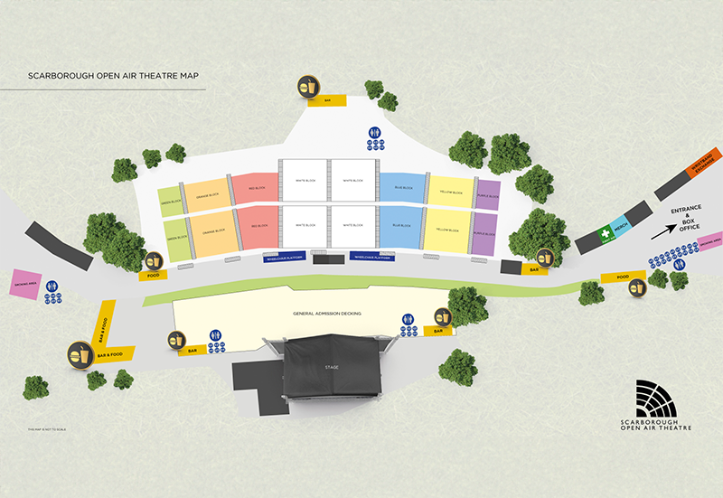 Scarborough Open Air Theatre 2024 Line up & Info Ticketmaster UK