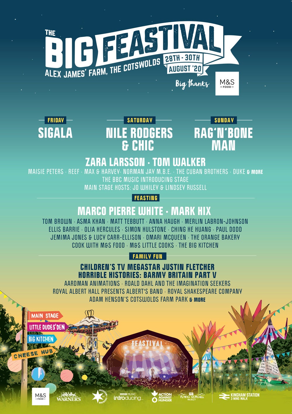 The Big Feastival 2020 Festival Tickets, Lineup & Info Ticketmaster UK
