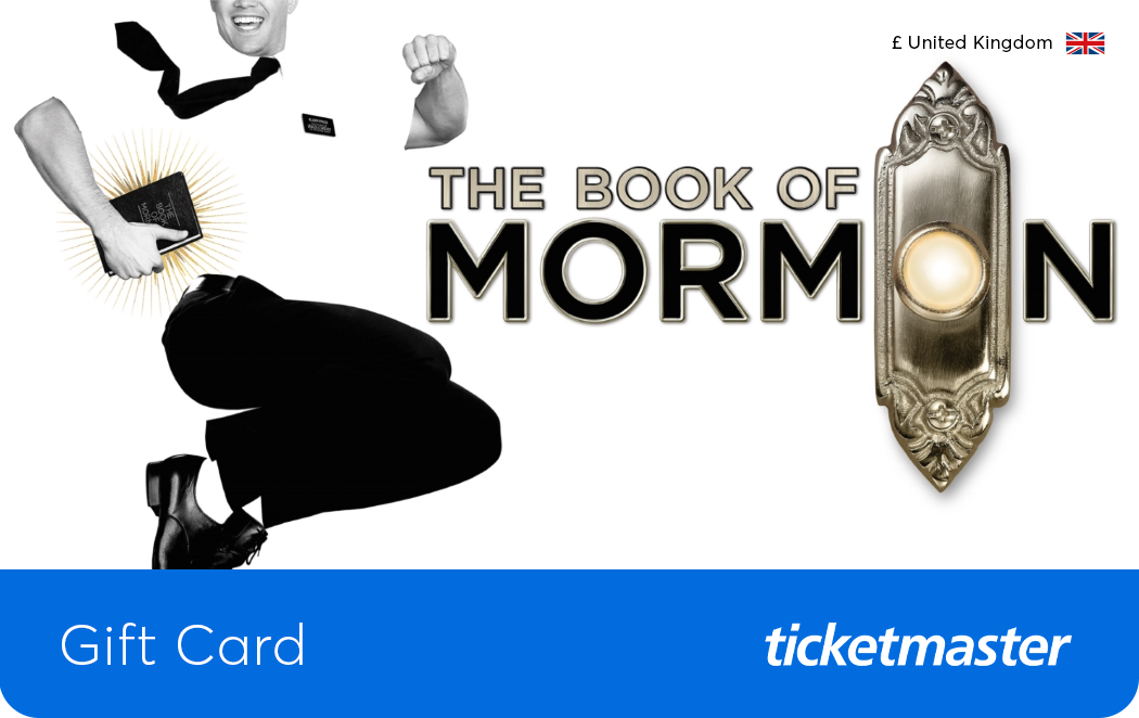 The Book of Mormon Musical Gift Card