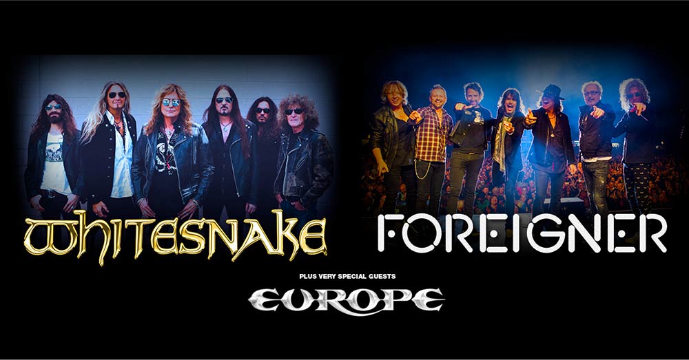 Whitesnake Foreigner Europe Tour 2020