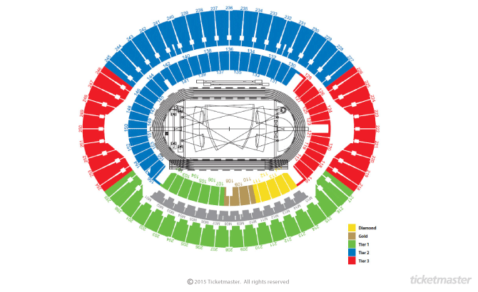 London Stadium Seating Plan Athletics