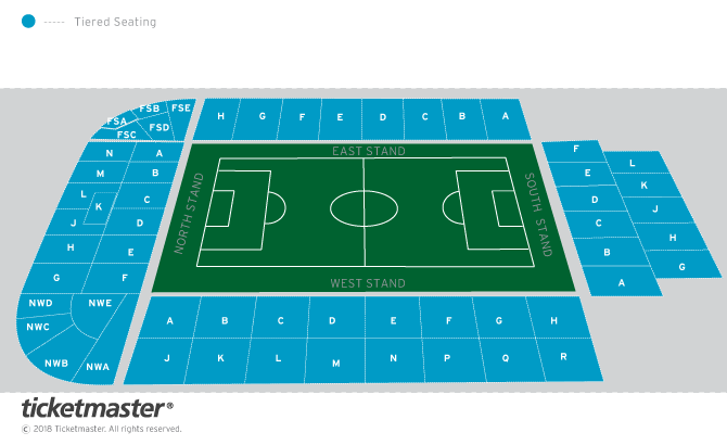 Seating Chart: Stadium Plan