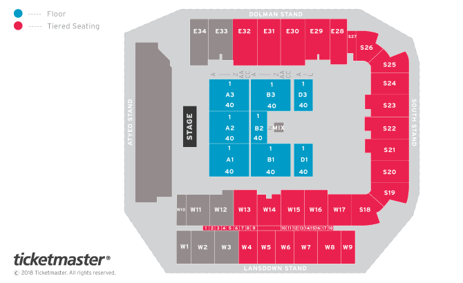 Ashton Gate Bristol Seating Plan