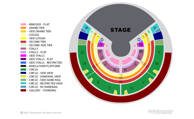 Seating Chart. Official Ticketmaster site