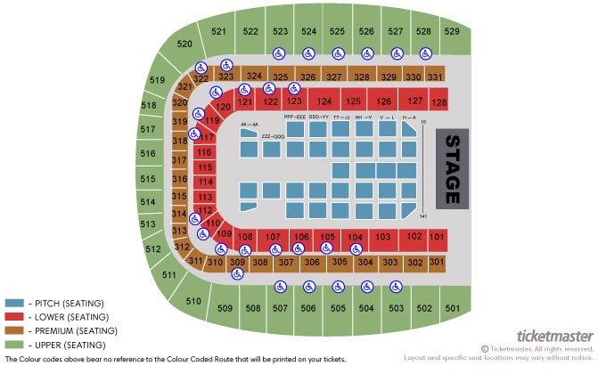 Aviva Stadium Seating Chart Rows