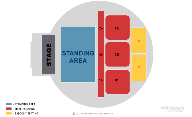 Plymouth Pavilions Seating Chart