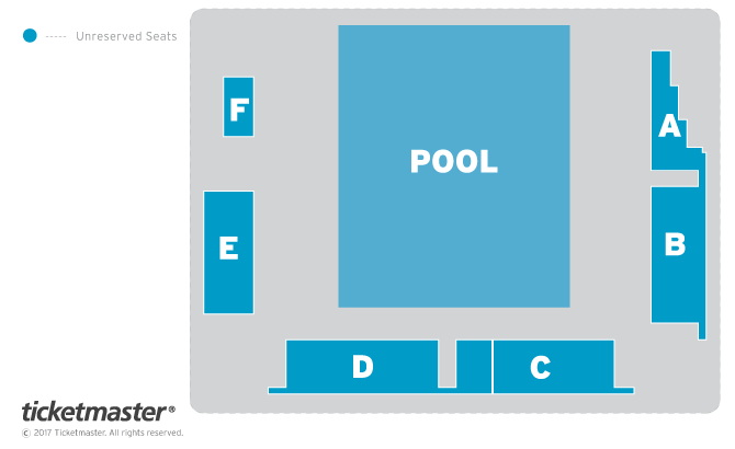 Seating Chart: Glasgow 2018 - Syncronised Swimming