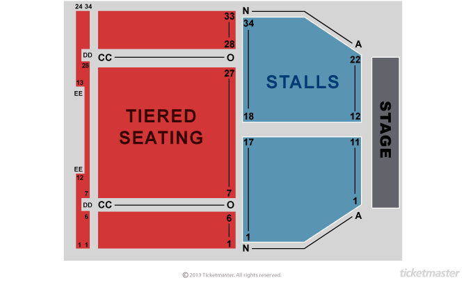 Seating Chart: Fully Seated