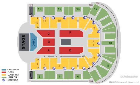 Liverpool Echo Arena Seating Chart