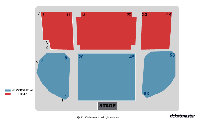 Seating Chart: Motown