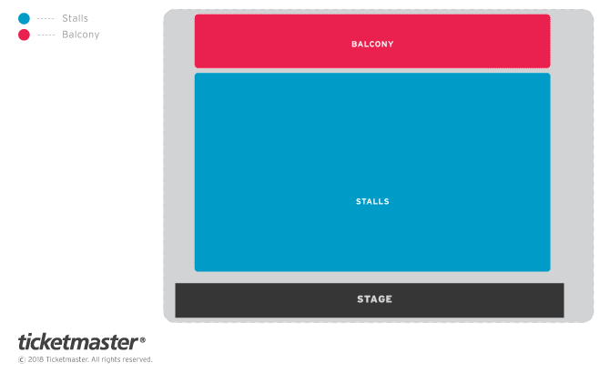 Seating Chart: Stalls and Balcony